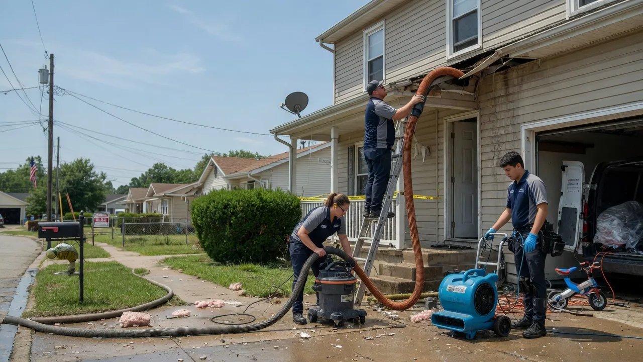 Water Damage Restoration in Pleasanton, KS near me